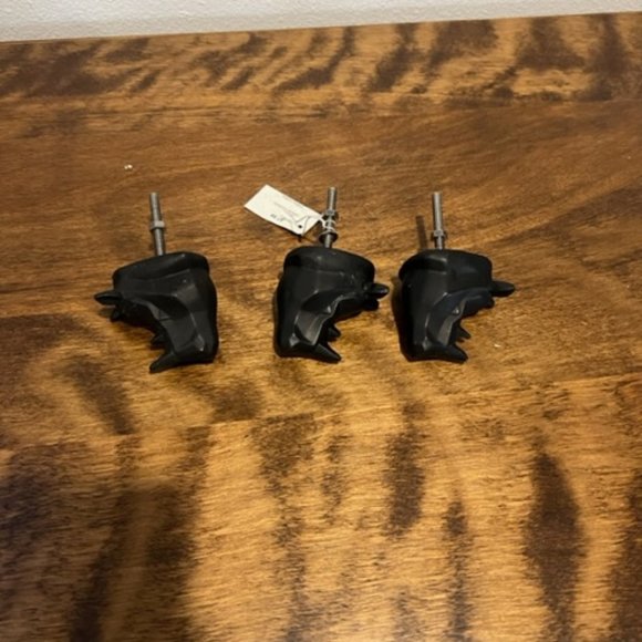 3 Rhino knobs drawer pulls knobs Bin Y - Picture 2 of 7